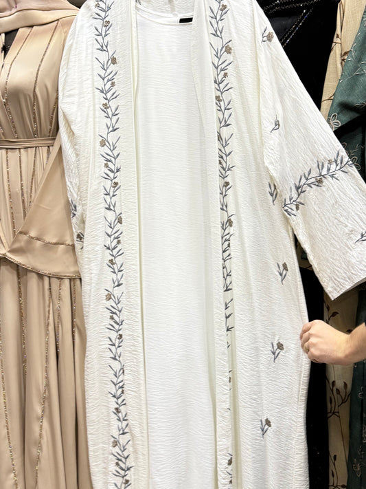 Embroidery Abayas with Inners