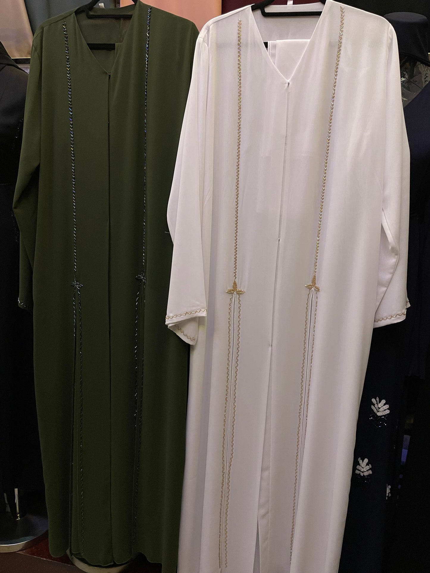 Shafa Double Chiffon Abayas