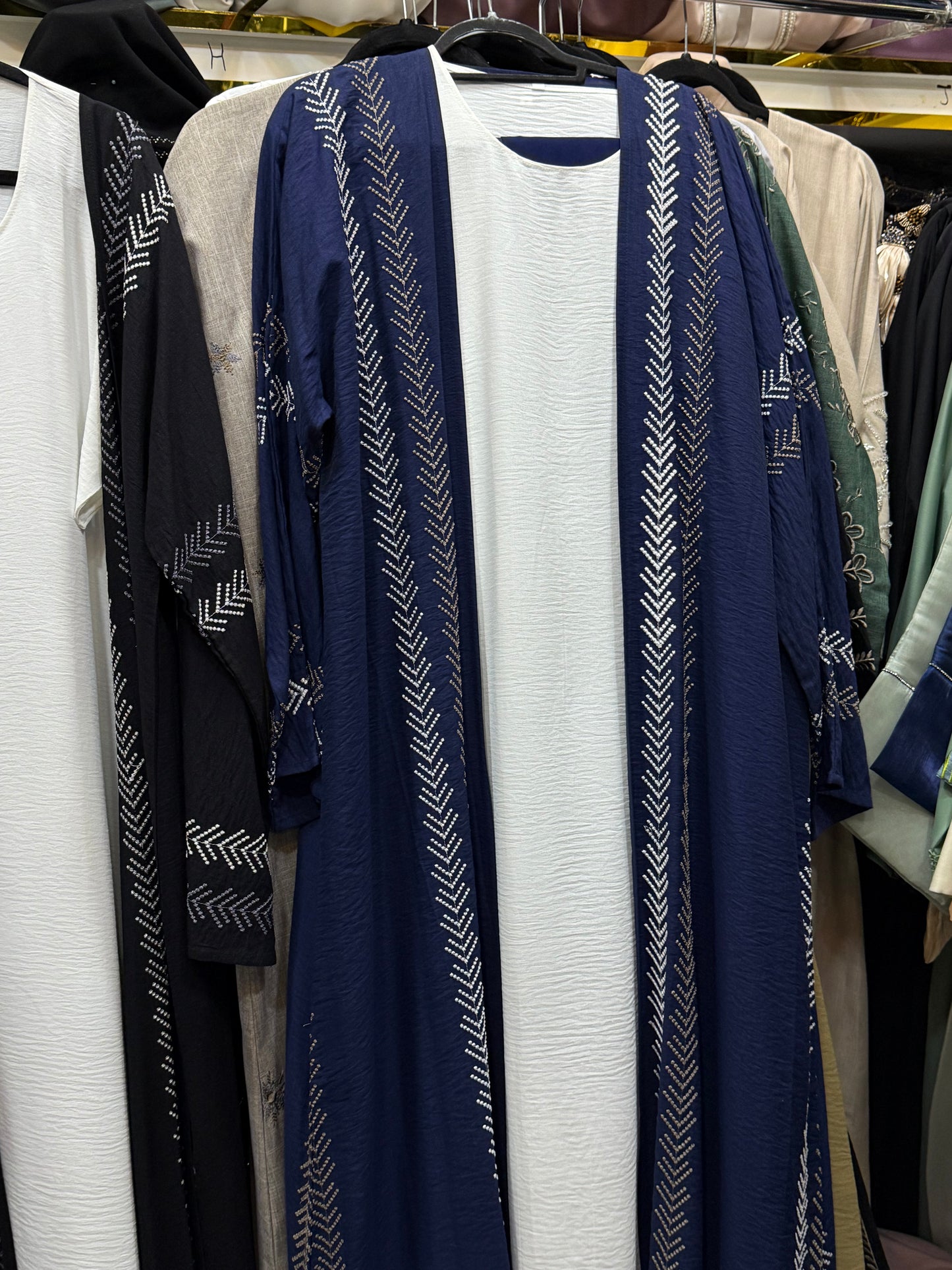 Embroidered Abayas with Inner