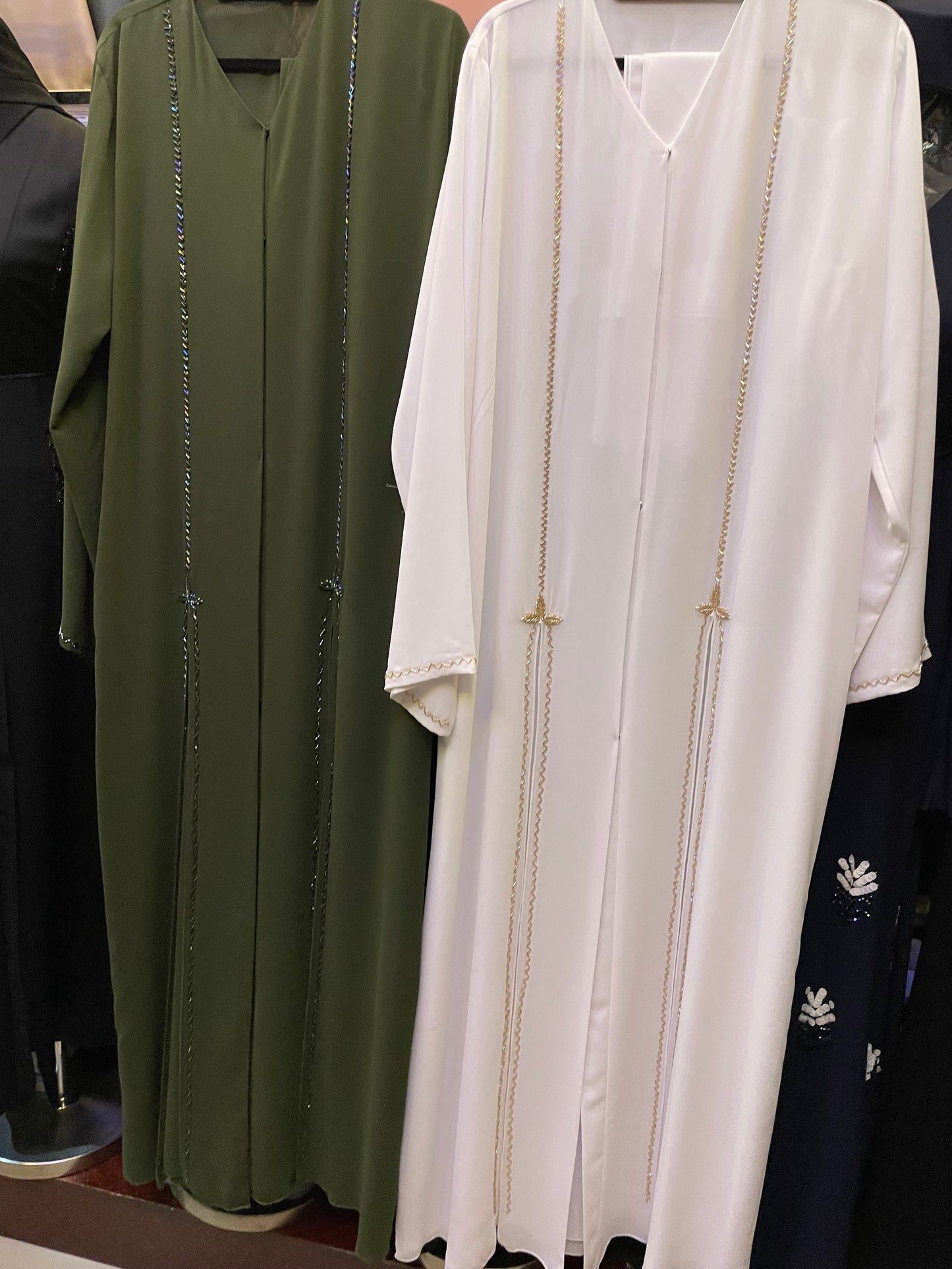 Shafa Double Chiffon Abayas