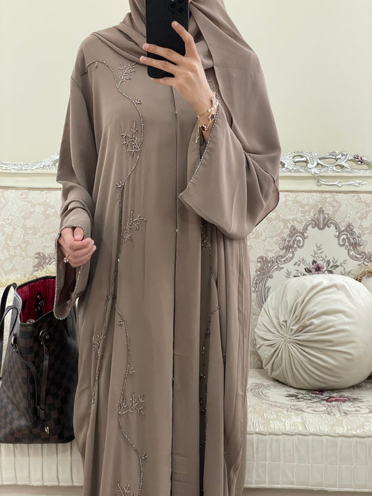 ‘Aira’ Double Chiffon Abaya