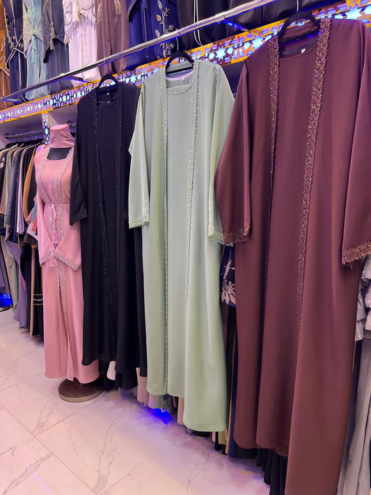 Laced Abayas with Inners